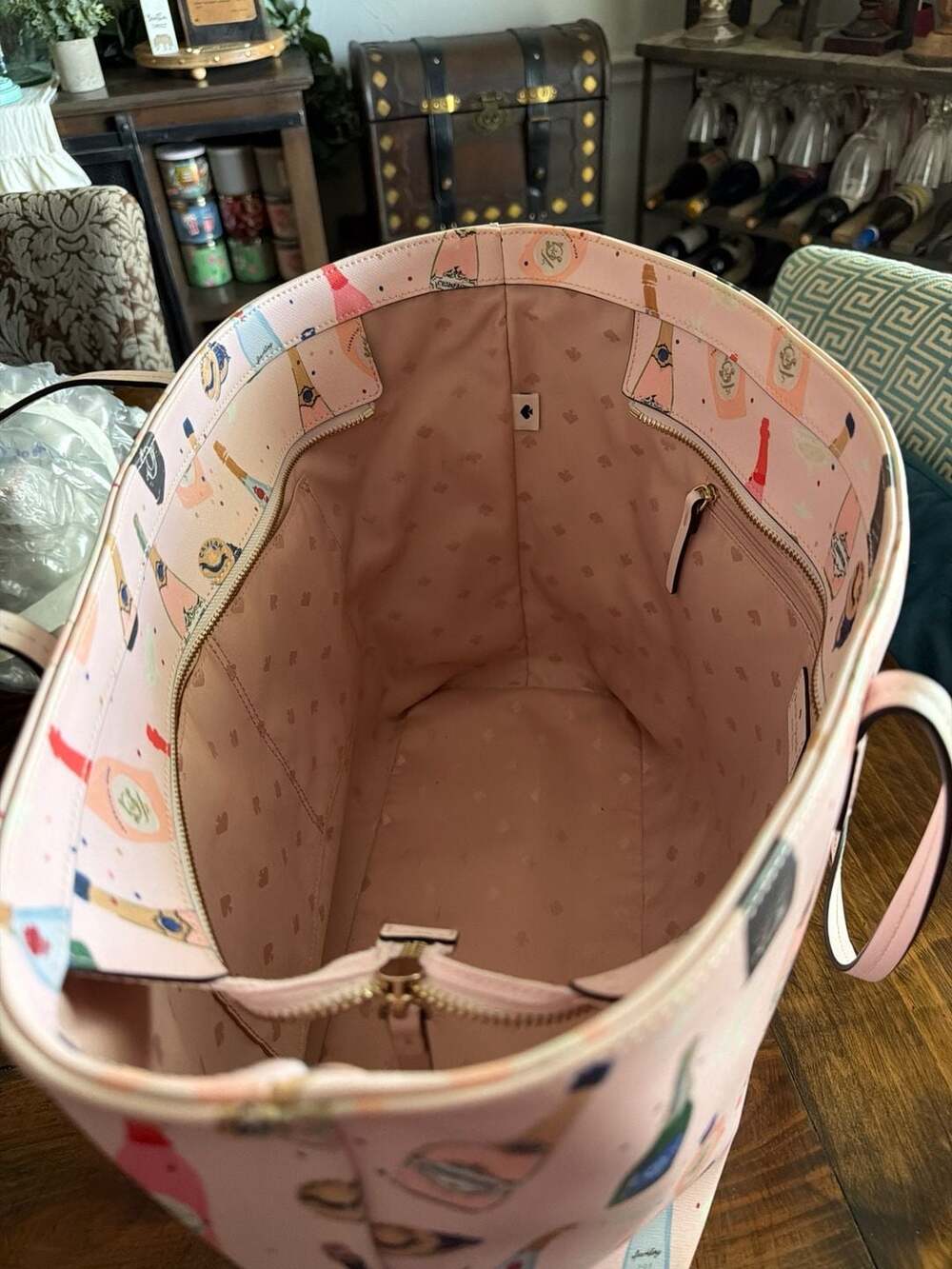 Kate Spade Shore Street Margareta Pop Fizz Champagne Tote - Picture 4 of 8